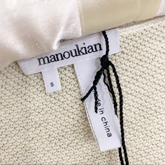 ALAIN MANOUKIAN Barcelona Gold Metallic Sweater - Picture 3 of 5